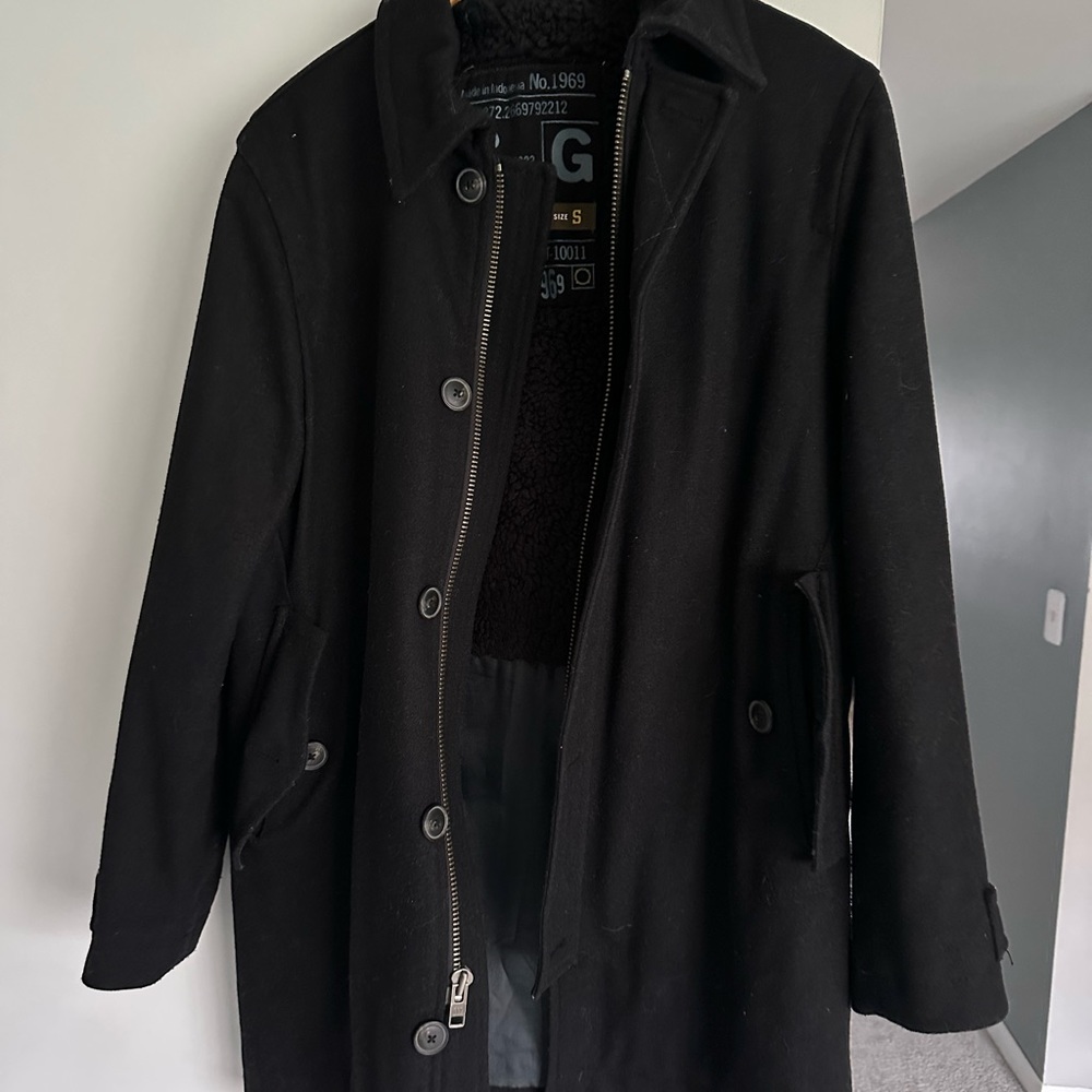 Gap Jacket Mens Wool Size S - image 2